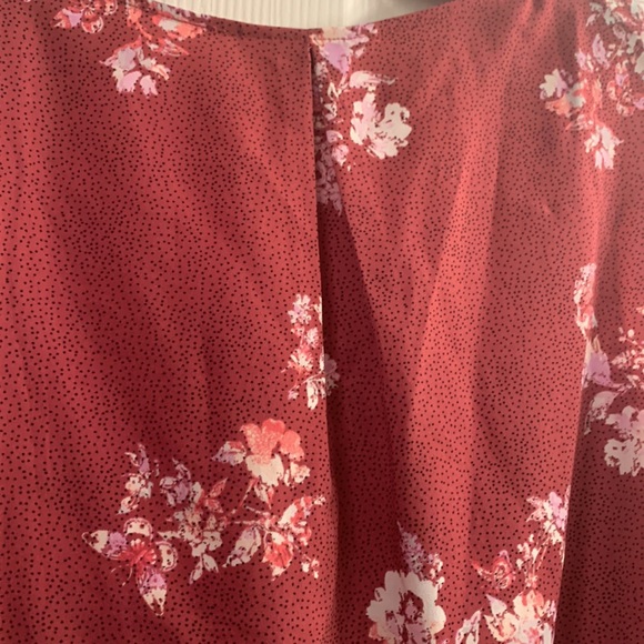 Croft & barrow mauve flower tank top with butterflies size xxl - Picture 6 of 6